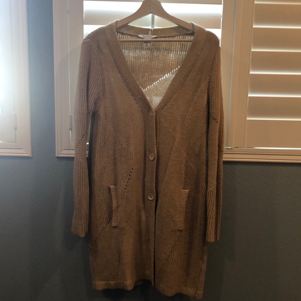 White House Black Market Long Cardigan!